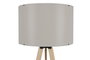 Opviq Lámpara de Pie AYD-1208 Beige y Crema